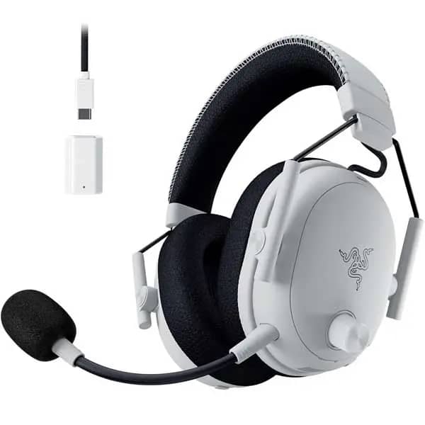 Razer BlackShark V3 Pro Wireless ANC Gaming Headset (White)
