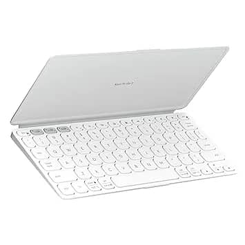 Logitech Keys-to-Go 2 Portable Bluetooth Keyboard - Pale Grey
