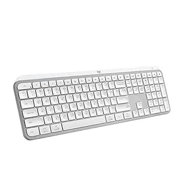 Logitech MX Keys S Wireless Keyboard - Pale Grey
