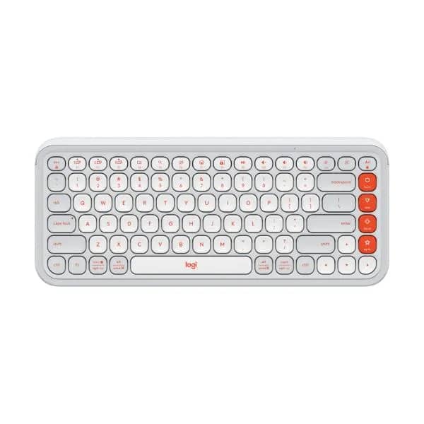 Logitech POP Icon Keys Wireless Bluetooth Keyboard - Off White