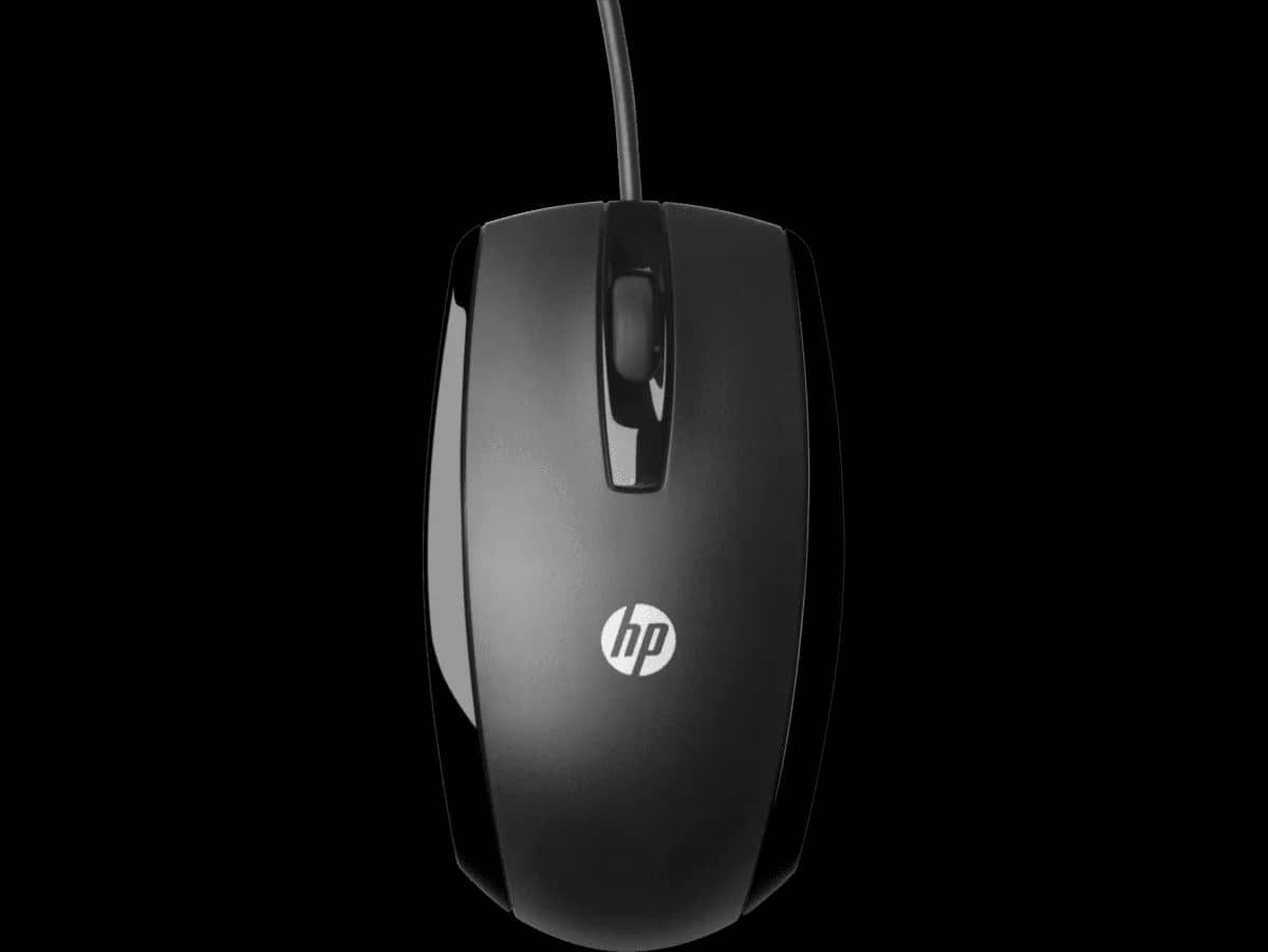 HP USB X500 Wired Optical Sensor Mouse