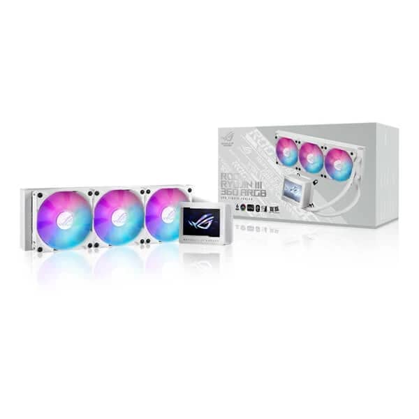 Asus ROG Ryujin III 360 ARGB 360mm CPU Liquid Cooler (White)
