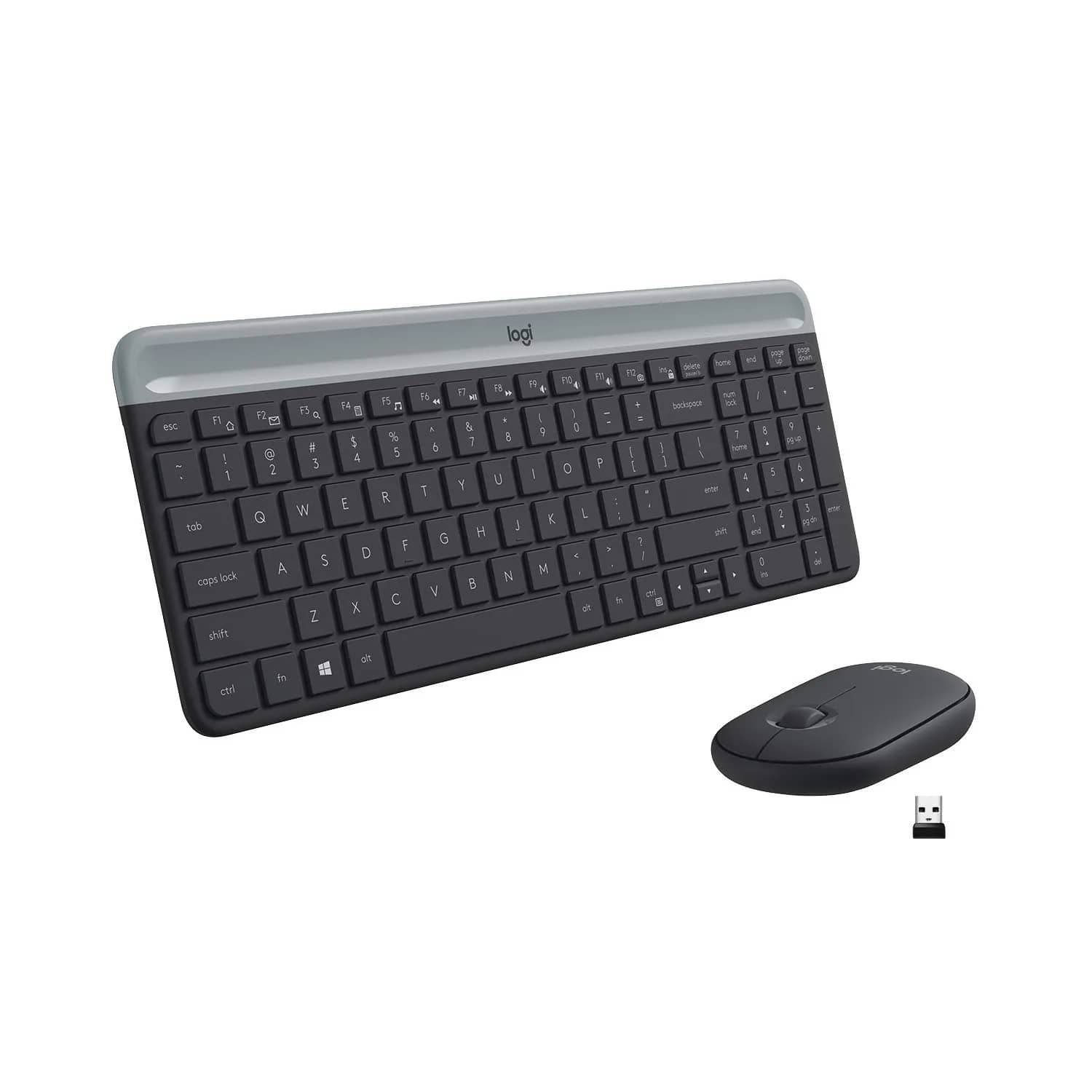 Logitech MK470 Slim Wireless Combo Graphite