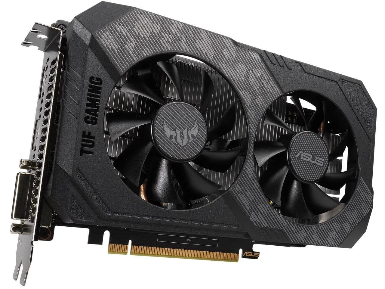 ASUS TUF Gaming GeForce® GTX 1630 O4GB GDDR6 PCI Express 3.0 Video Card TUF-GTX1630-O4G-GAMING hover view
