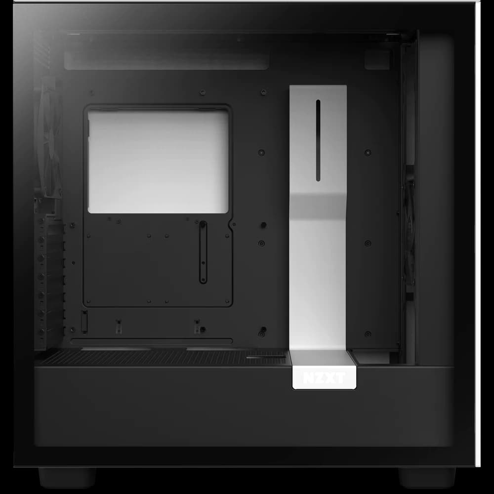 NZXT H7 FLOW Black+White MidiTower Glass Window CM-H71FG-01 hover view