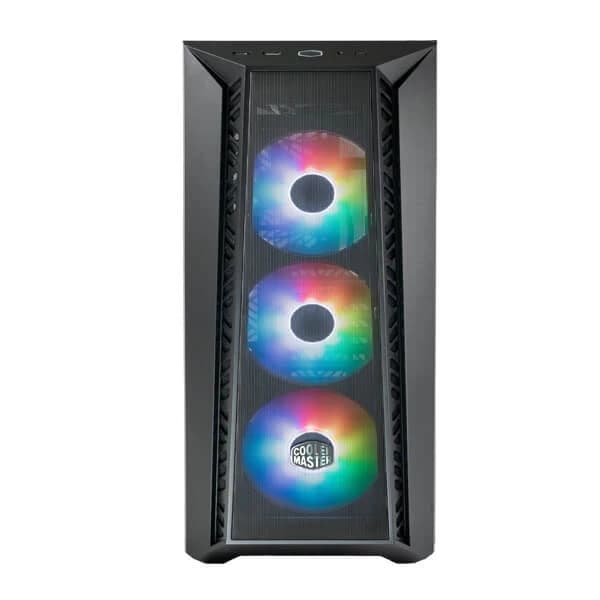 Cooler Master MasterBox MB520 Mesh ARGB (ATX) Mid Tower Cabinet (Black) hover view