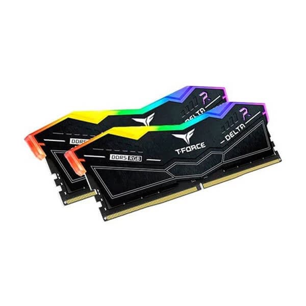 TeamGroup T-Force Delta RGB 32GB (16GBx2) DDR5 7200MHz Desktop RAM (Black) hover view