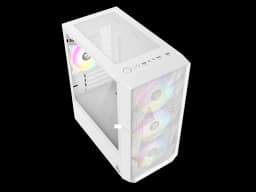 TAG Gamerz Pulser Mid-Tower Computer PC Case/Gaming Cabinet White