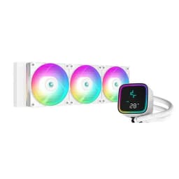 Deepcool LS720 SE Digital 360MM Liquid Cooler With A Status Display (White) - Image 1