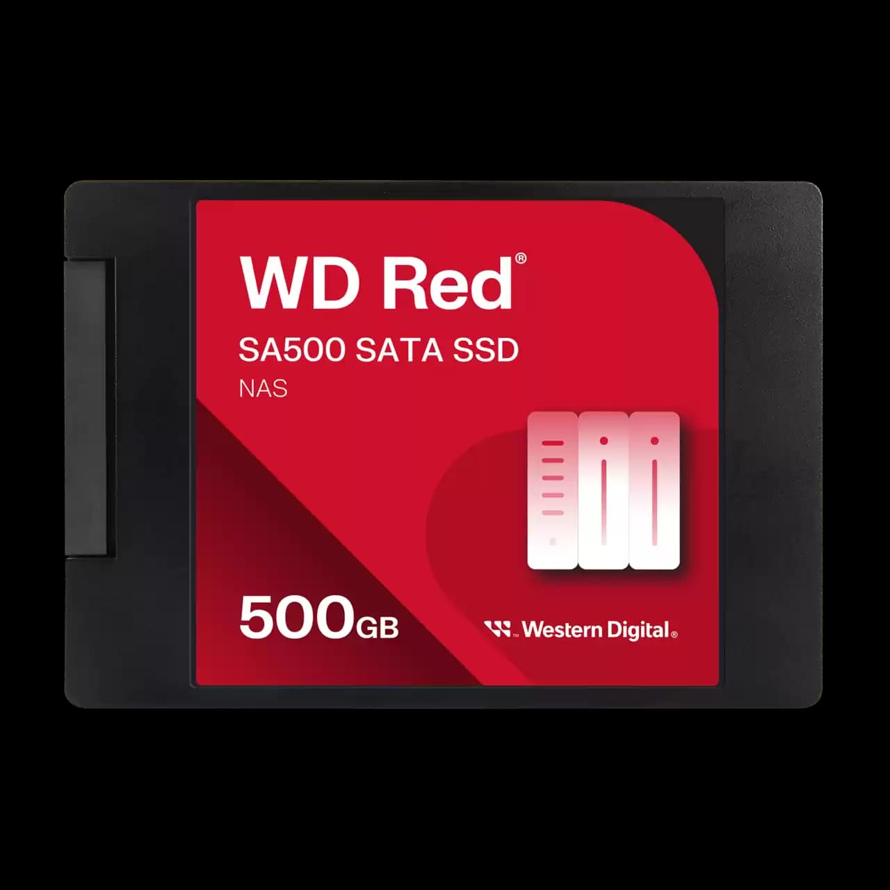 WD Red SA500 NAS SATA SSD 2.5/7mm Cased - 500GB