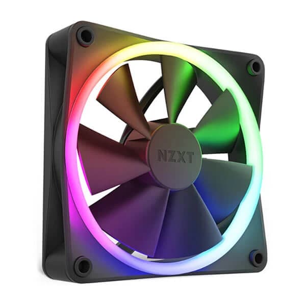 NZXT F120 RGB Duo 120mm Cabinet Fan With RGB Controller (Triple Pack) hover view