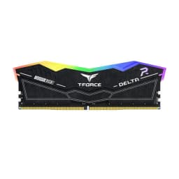 TeamGroup T-Force Delta RGB 16GB (16GBx1) DDR5 5600MHz Desktop RAM (Black) - Image 1