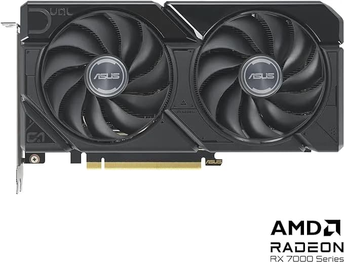 ASUS Dual Radeon® RX 7600 XT OC Edition 16GB GDDR6 GRAPHIC CARD hover view