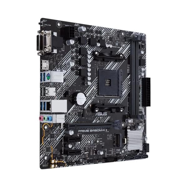 Asus Prime B450M-K II AM4 Micro Atx Motherboard hover view