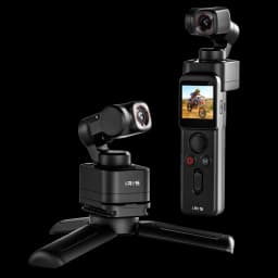 IZI IRIS Detachable Pocket Gimbal Vlogging Camera, 512GB Storage Supported, 160mins Battery, AI Tracking - Image 1