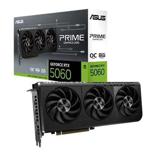 ASUS Prime RTX 5060 OC 8GB GDDR7 Graphics Card