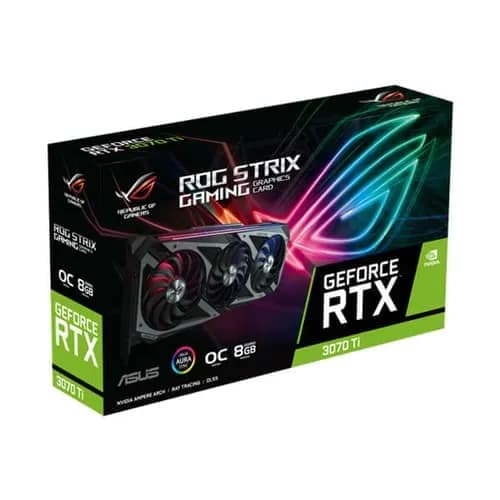 Asus ROG Strix Gaming RTX 3070 Ti OC 8GB Graphics Card (OPEN BOX)
