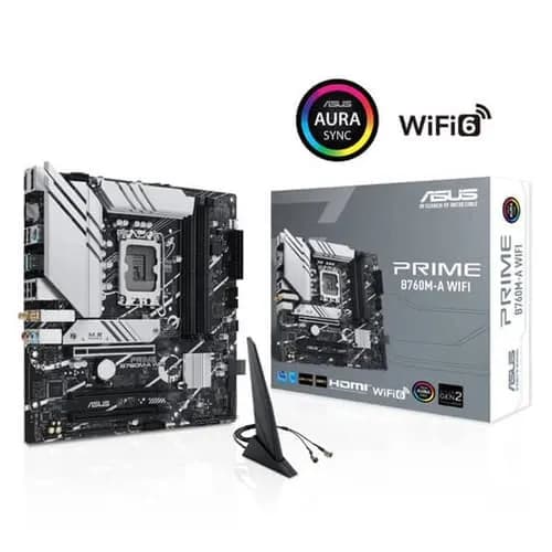 ASUS PRIME B760M-A WIFI DDR5 MOTHERBOARD