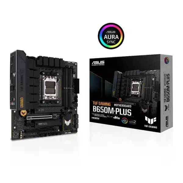 ASUS TUF GAMING B650M-PLUS AMD Ryzen AM5 Micro-ATX Motherboard