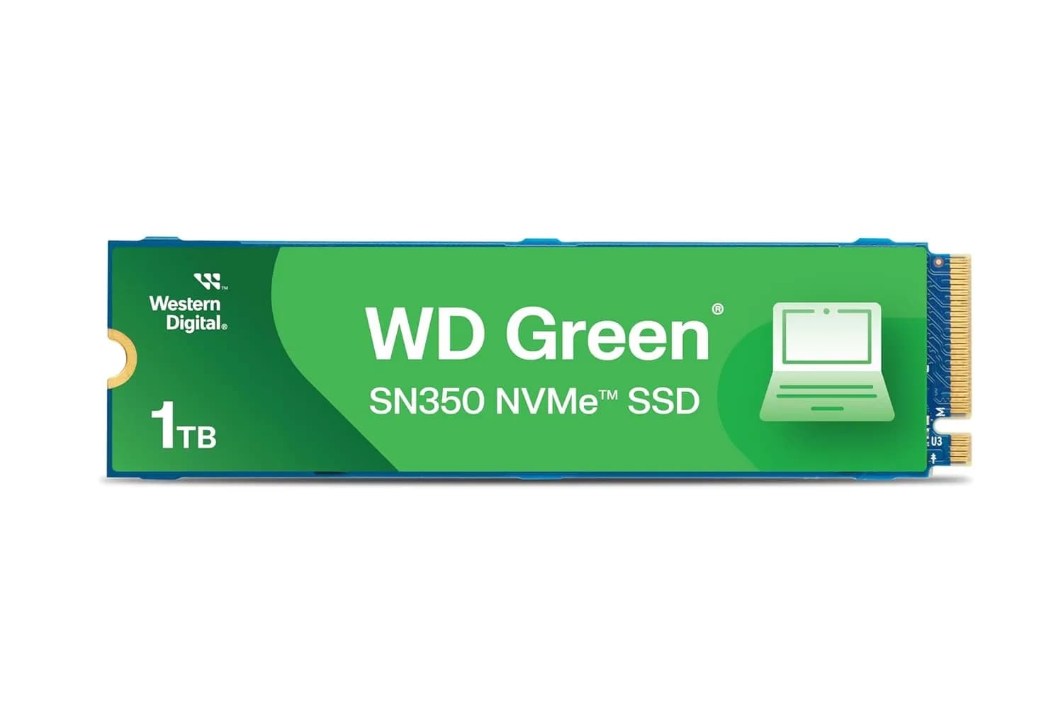 WD Green SN350 WDS100T3G0C 1 TB Solid State Drive - M.2 2280 Internal - PCI Express NVMe (PCI Express NVMe 3.0)