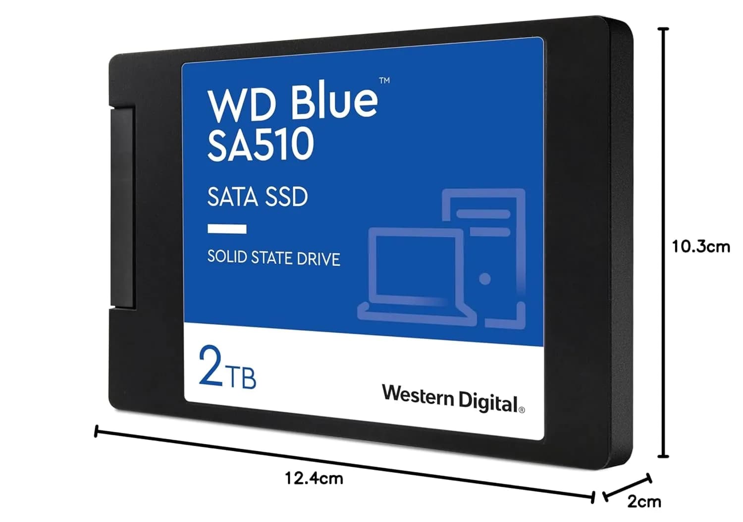 Western Digital Blue SA510 2TB SATA SSD 2.5 inch (WdS200T3B0A)