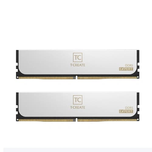 TEAMGROUP T-Create Expert DDR5 White 32GB (16GB x 2) 6000MHz RAM CL38