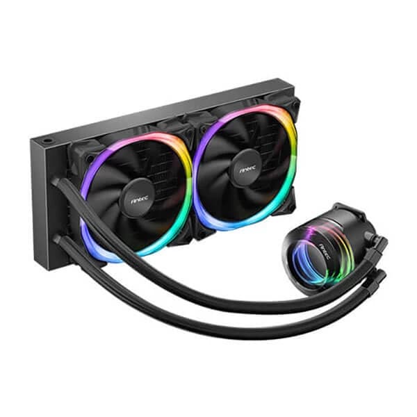 Antec Vortex 240 ARGB 240mm CPU Liquid Cooler (Black) hover view