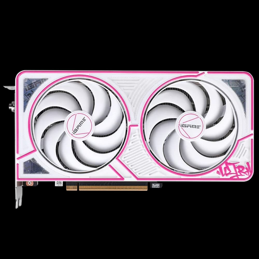 COLORFUL iGame GeForce RTX 5050 Ultra W Duo OC 8GB-V White NVIDIA Graphic Card