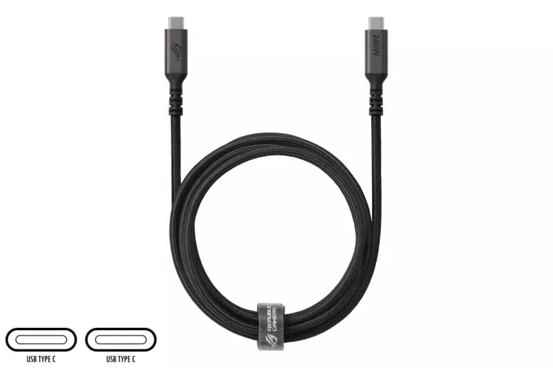 ASUS ROG 240W USB-C Cable BLACK