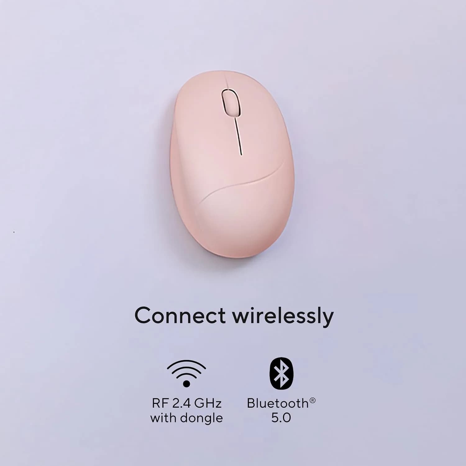 ASUS MD101 Fragrance Mouse, Dual-Mode connectivity, Adjustable DPI Upto 2400, PTFE Mouse