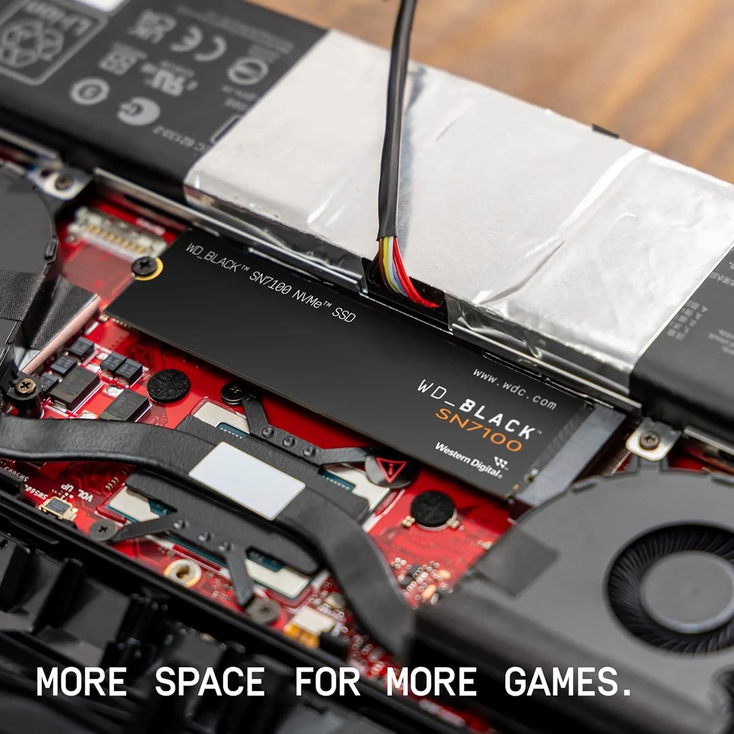 WD_Black Western Digital SN7100 NVMe 2TB, Upto 7250MB/s R, 6900MB/s W, 5Y Warranty