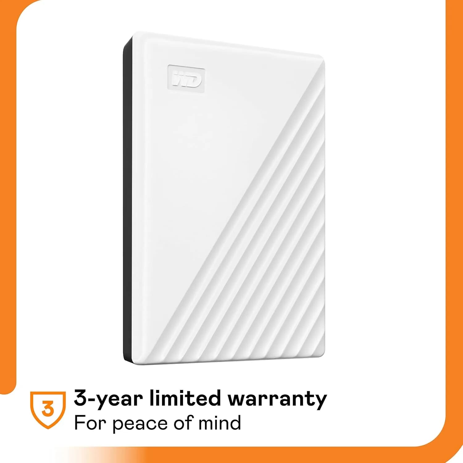 Western Digital WD 4TB My Passport Portable Hard Disk hover view