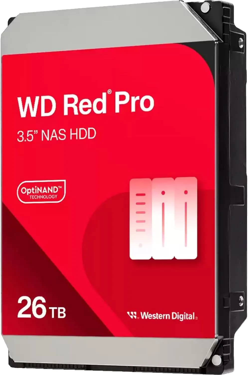 Western Digital 26TB WD Red Pro NAS Internal Hard Drive HDD