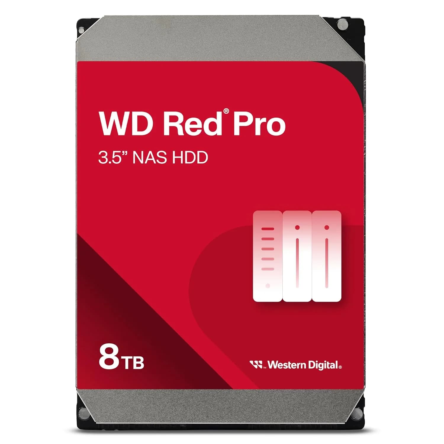 Western Digital 8TB WD Red Pro NAS Internal Hard Drive HDD