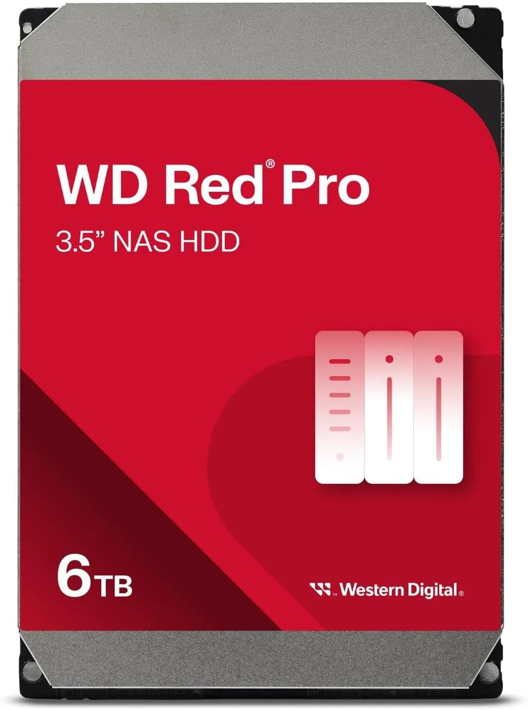 Western Digital 6TB WD Red Pro NAS Internal Hard Drive HDD