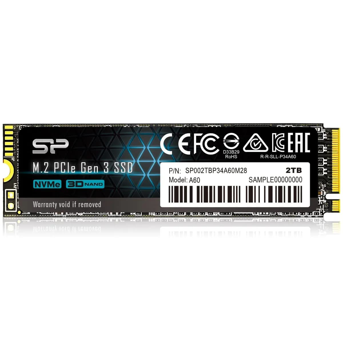 SP Silicon Power Silicon Power P34A60 2TB NVMe PCIe M.2 SSD