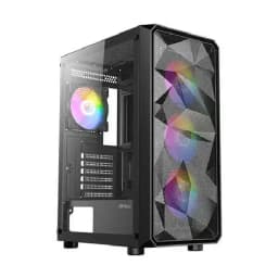 Antec AX83 ARGB Mid Tower Gaming Cabinet Black - Image 1