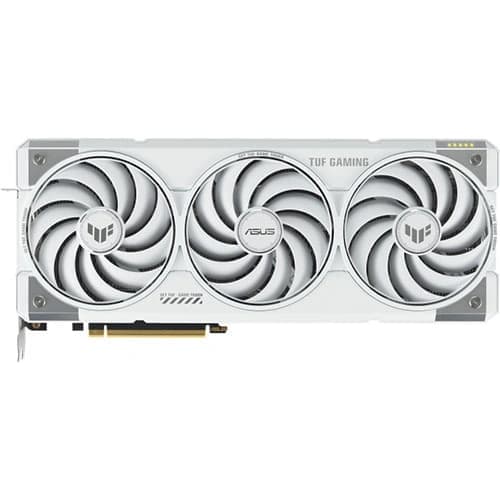 ASUS TUF Gaming RTX 5070 Ti OC 16GB GDDR7 White Graphics Card hover view