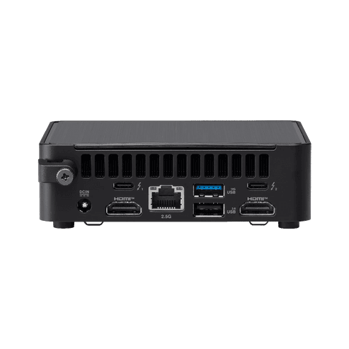 ASUS NUC 14 Pro Kit NUC14VHI3 (RNUC14RVHI300000I) – Intel Core 3-100U Mini PC, DDR5, Wi-Fi 6E, Triple Storage hover view