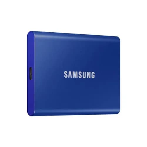 Samsung 2TB T7 Portable SSD (Blue) MU-PC2T0H/WW hover view