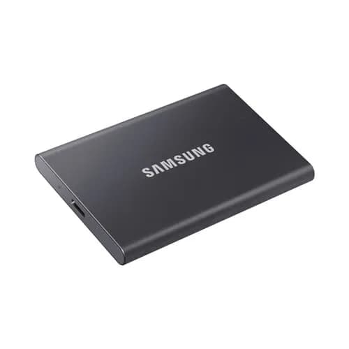 Samsung T7 2TB Portable SSD (Titan Gray) – MU-PC2T0T/WW hover view