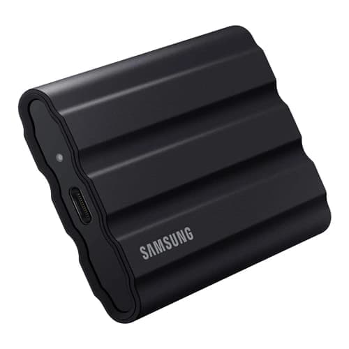 Samsung T7 Shield 1 TB Portable SSD (Black) – MU-PE1T0S/WW hover view