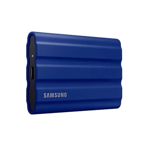Samsung T7 Shield 1 TB Portable SSD (Blue) – MU-PE1T0R/WW hover view