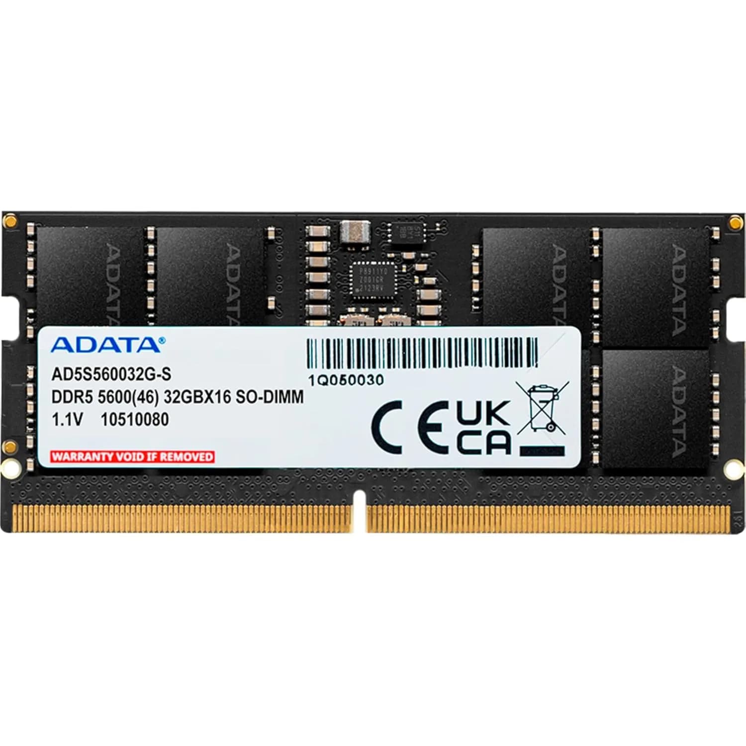 ADATA Premier 32GB 5600MHz SO-DIMM DDR5 Laptop Memory