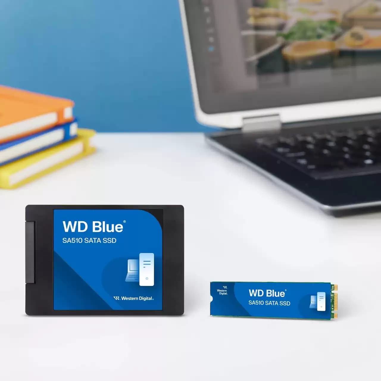 WD Blue SA510 SATA SSD 2.5”/7mm Cased - 250GB hover view