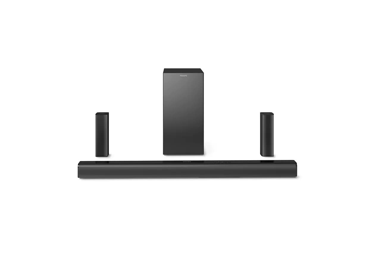 PHILIPS TAB4518 SOUNDBAR: 5.1 CH 240W WIRELESS SUBWOOFER