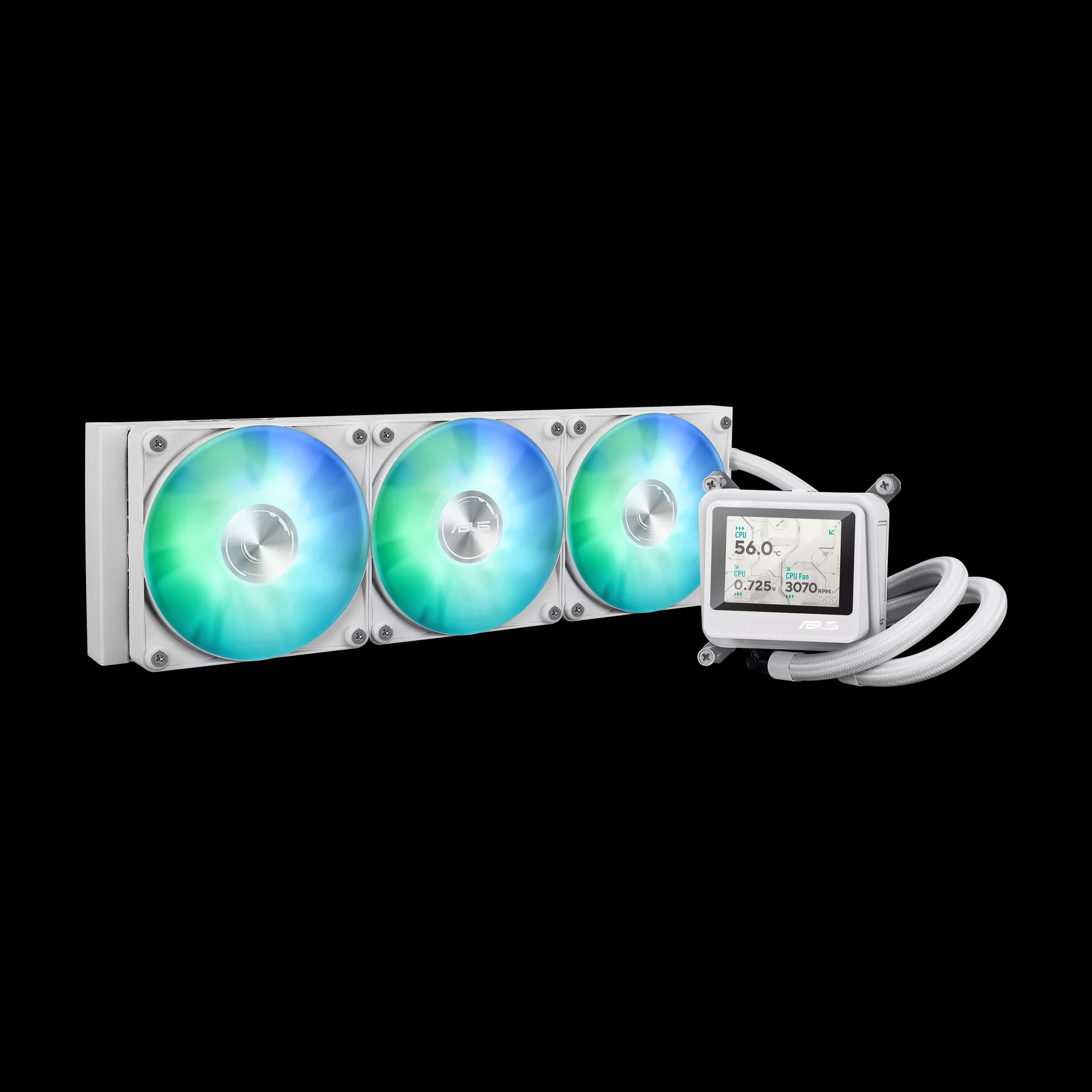 AYW Gaming LC 360 ARGB LCD White Edition hover view