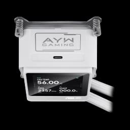 AYW Gaming LC 360 ARGB LCD White Edition - Image 5