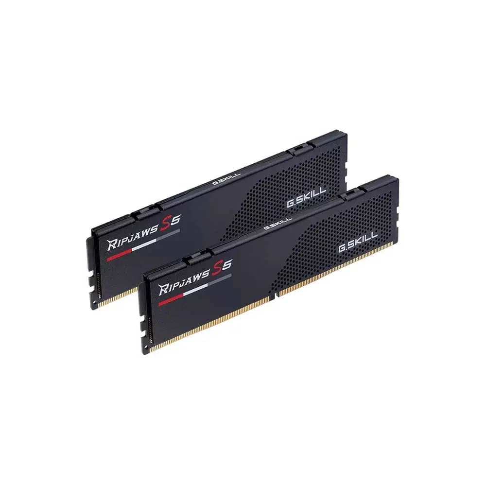 GSkill Ripjaws S5 128GB (64GBx2) DDR5 6000Mhz Desktop RAM (F5-6000J3444F64GX2-RS5K) hover view