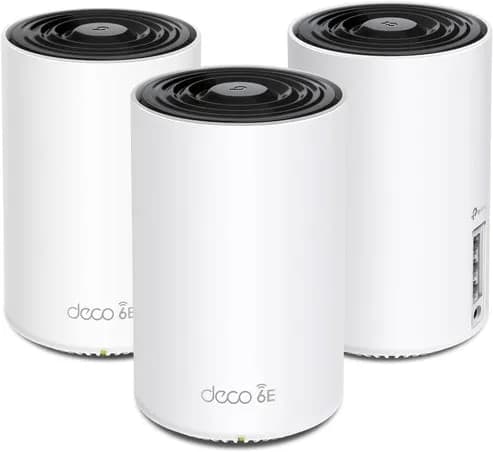 TP-Link AXE5400 Deco XE75 Tri-Band AI-Driven Mesh Wi-Fi 6E System - 3 Pack